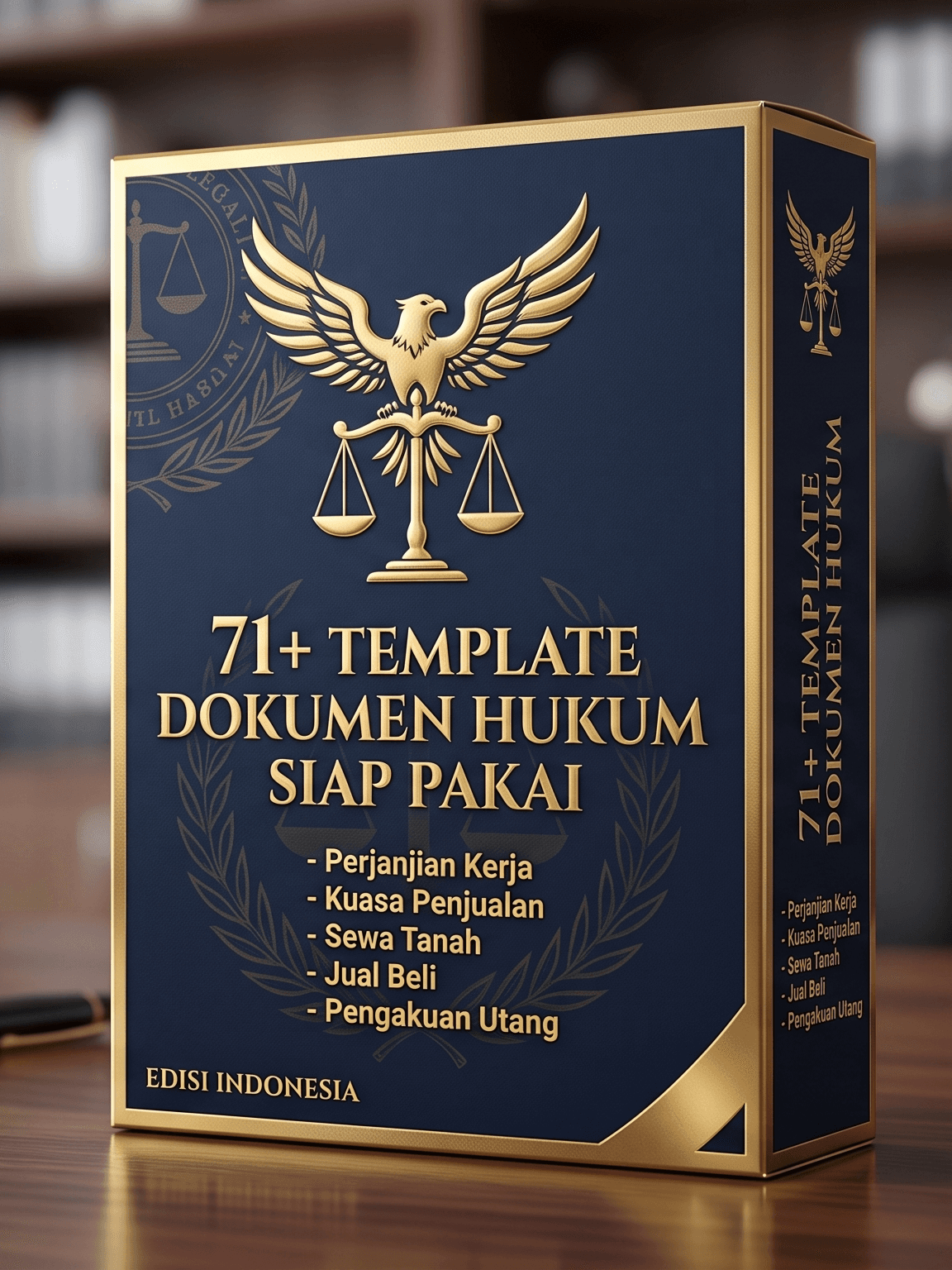 Bundel 60+ Template Draft Perjanjian Hukum & Bisnis Terlengkap (Format Word)